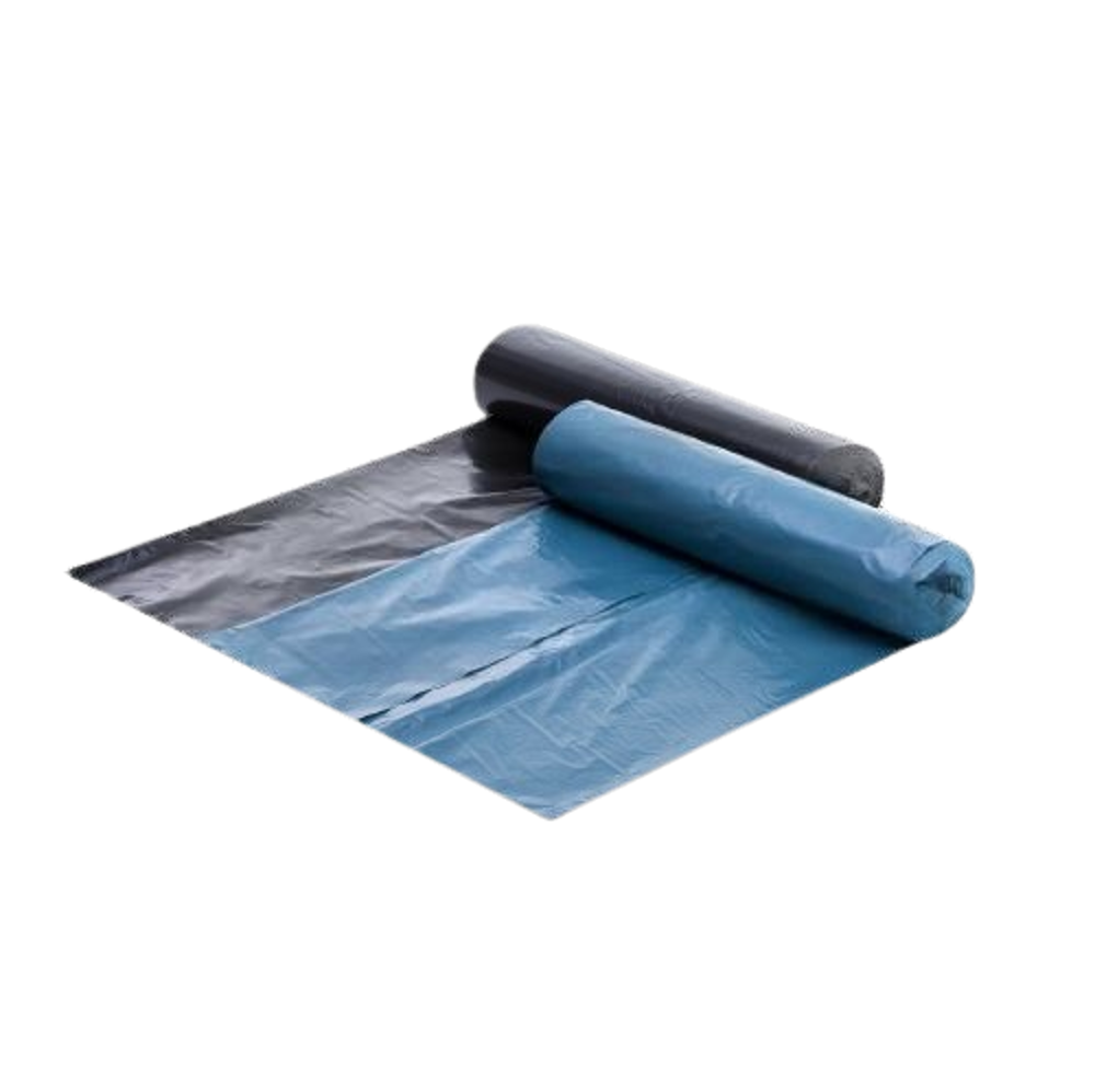 Pytle na odpad LDPE 70x110cm, typ 80, role 25ks, MODRÉ