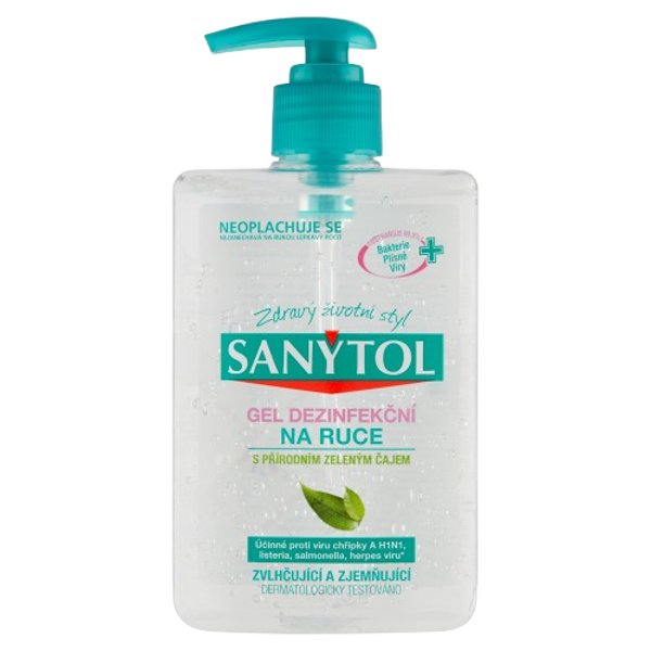 SANYTOL dezinfekční gel 250ml na ruce