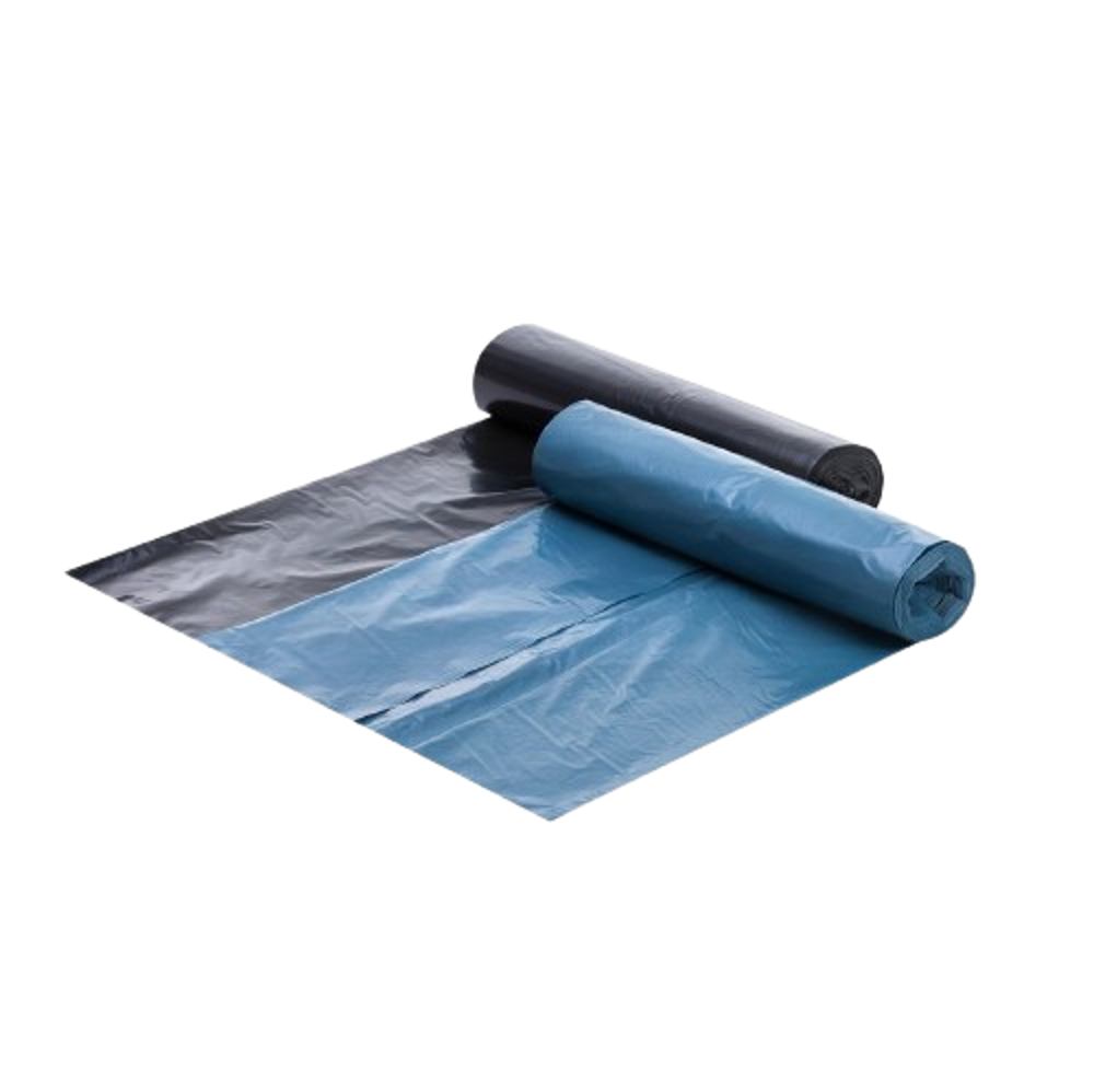 Pytle na odpad LDPE 120l, 25ks/role, 60my, 70x110cm, černé