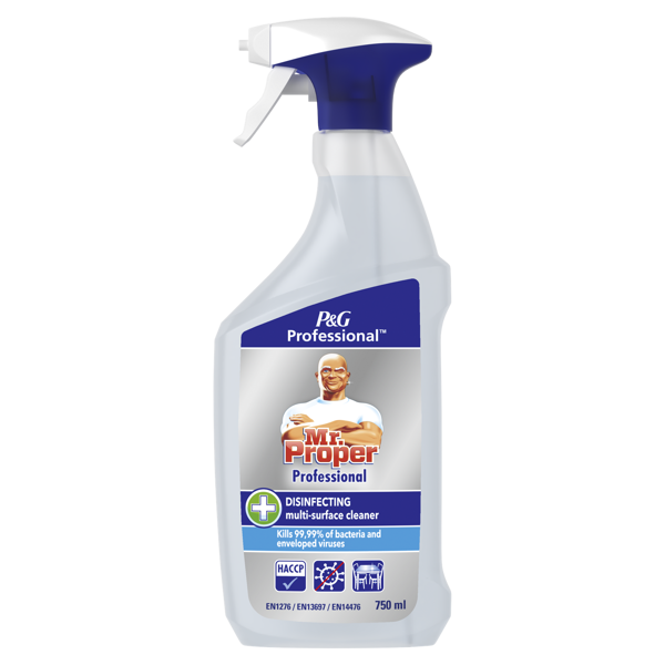 Mr. Proper Professional 750ml dezinfekční čisticí prostředek 3v1