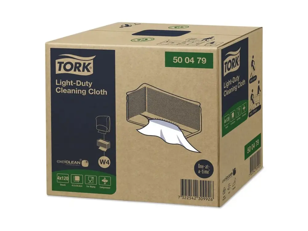 Netkaná textílie Tork Light-Duty Top Pak bílá W4 NEW - 120ks