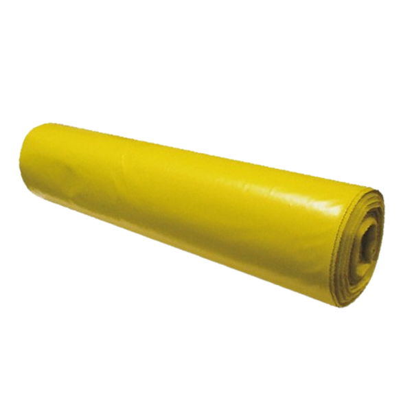 Pytle 120l, LDPE, 70x110cm 60my, žluté 25ks