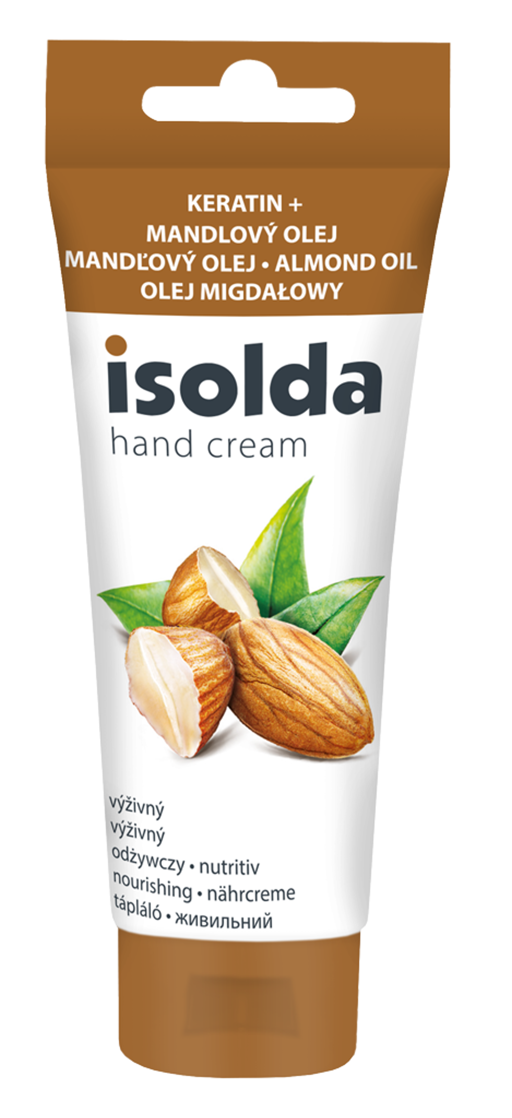 Isolda krém keratin+mandlový olej 100ml, výživný