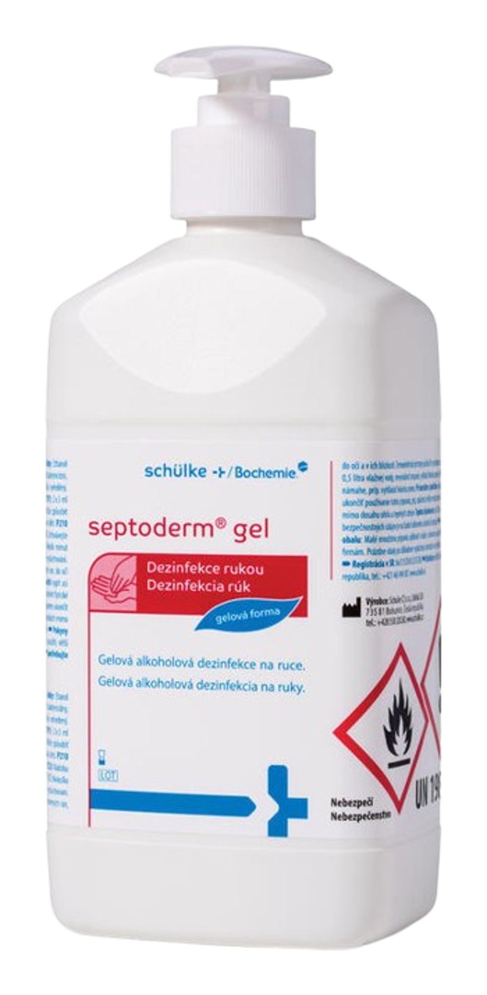 Septoderm gel 500ml s dávkovačem