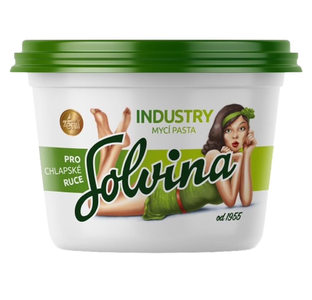 Solvina INDUSTRY 450g (jen pro podniky) mycí pasta na ruce