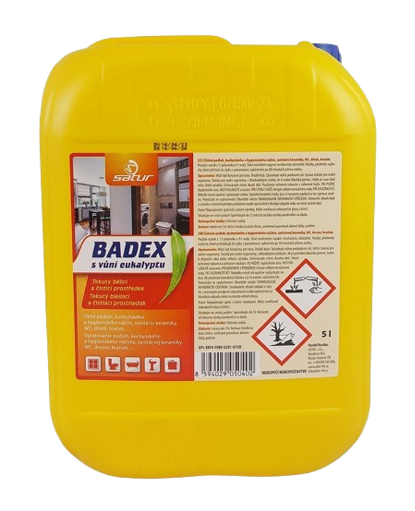 Satur BADEX s vůní Eukalyptu 5l dezinfekce