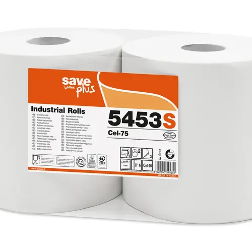 Průmyslová papírová utěrka CELTEX S-Plus 1000, šířka 24cm, 2vrstvy - 2ks