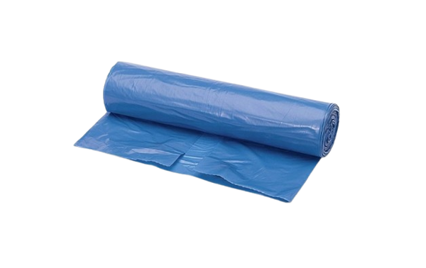 Pytle na odpad LDPE 120l, 25ks/role, modré, 30my