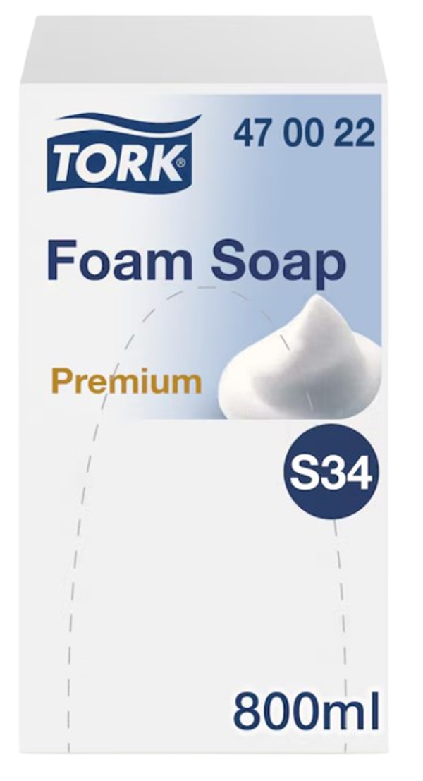 TORK pěnové mýdlo S34 800ml