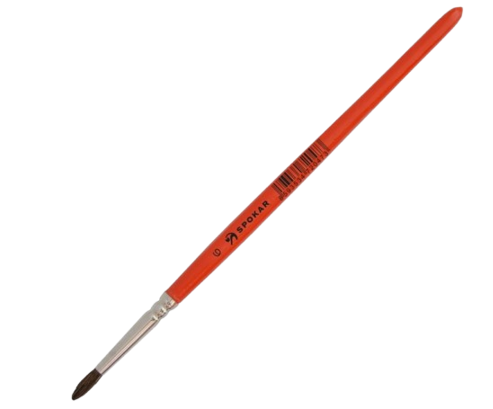 Štětec retušovací kulatý S 7245/313 červený 6