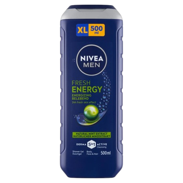 NIVEA MEN sprchový gel 500ml Energy 3v1