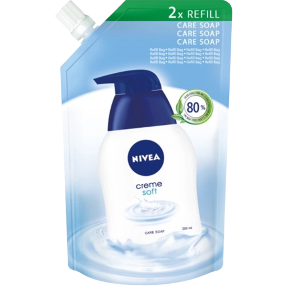 Nivea tekuté mýdlo Creme Soft 500ml náplň