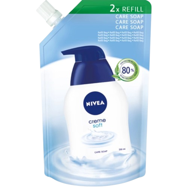 Nivea tekuté mýdlo Creme Soft 500ml náplň