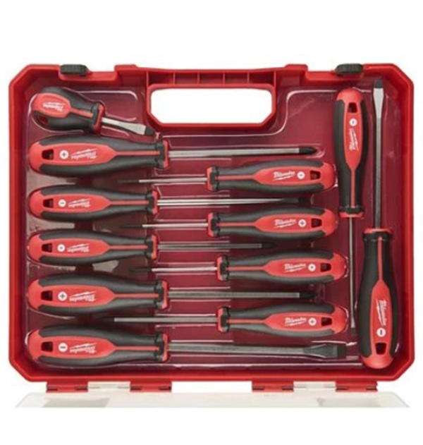 Šroubovák sada PH+PZ+SL 12.d v kufru Milwaukee
