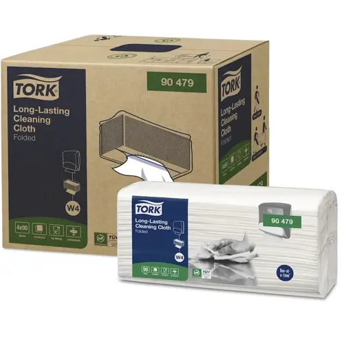 Netkaná textílie Tork Premium Purolin citlivé čištění Top Pak W4 - 90ks