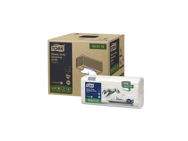 Netkaná textílie Tork Premium 530 Top Pak bílá W4 NEW - 105ks