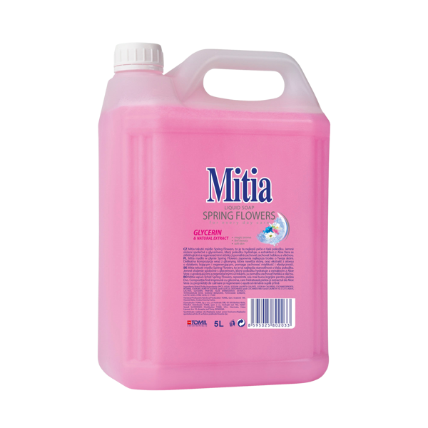 Mitia Family tekuté mýdlo 5l Jarní květy