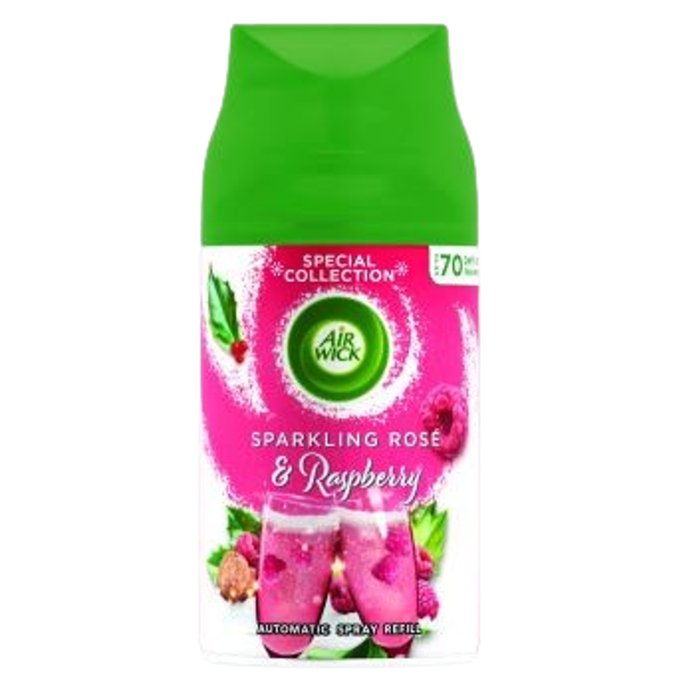 Airwick FreshMatic 250ml Růžový sekt a malina náplň