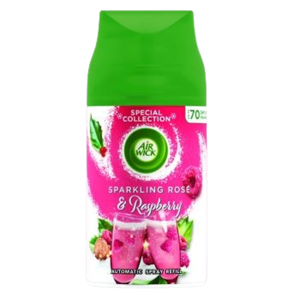 Airwick FreshMatic 250ml Růžový sekt a malina náplň