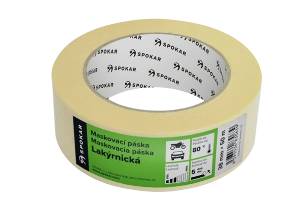 Maskovací páska lakýrnická 38mm x 50m