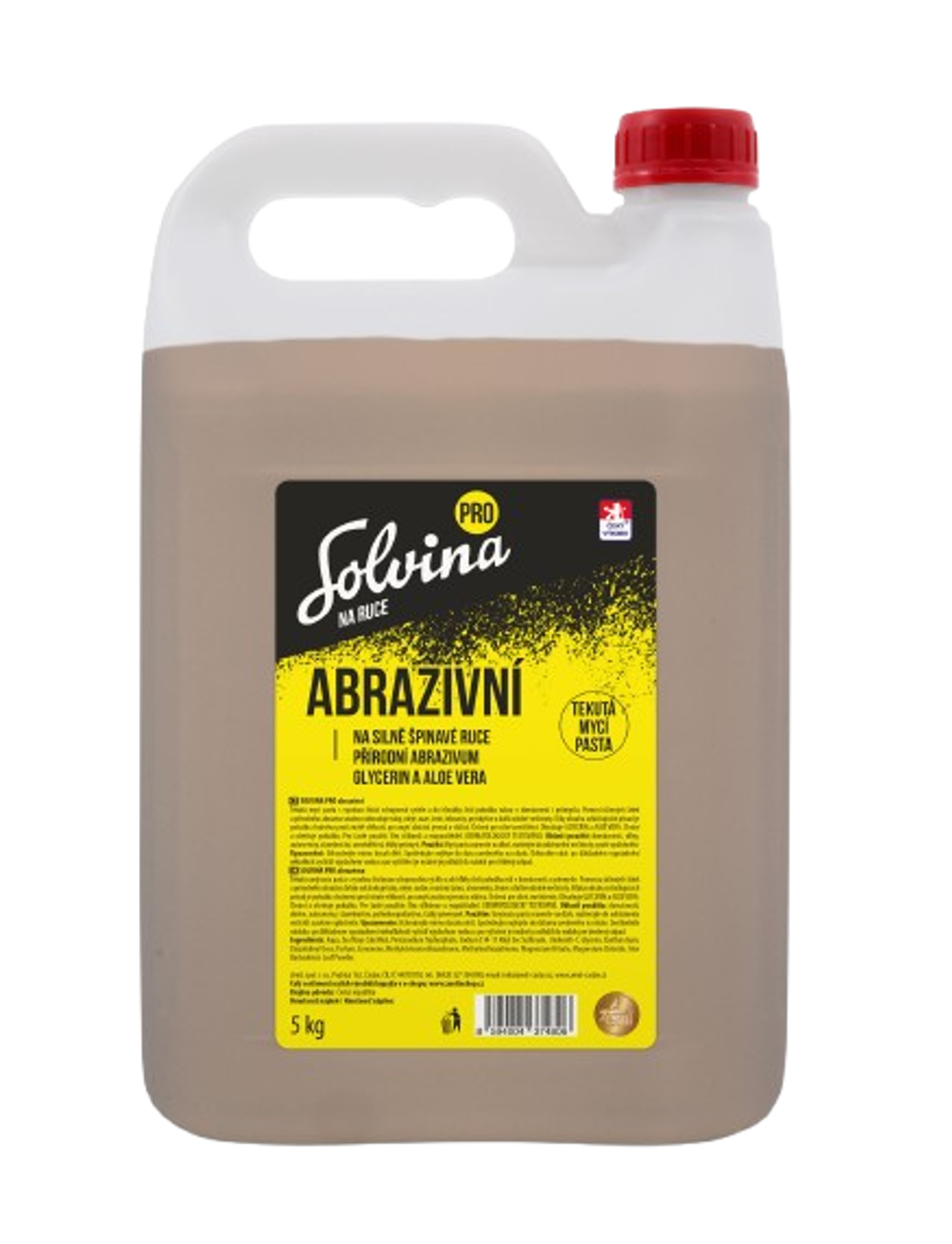 Solvina PRO 5kg abrazivní tekutá pasta na ruce