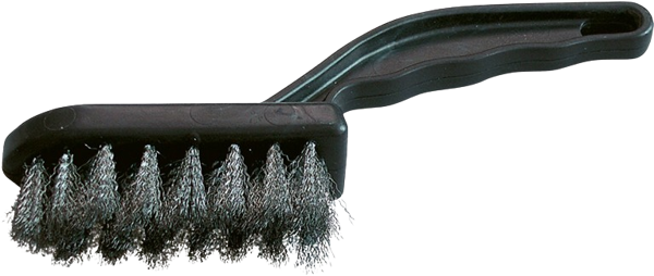 Kartáč drátěný 1101/I, 4 řady, držadlo plast PH