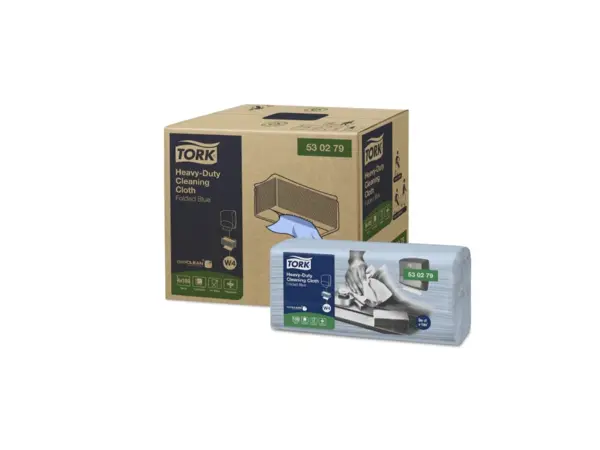 Netkaná textílie Tork Premium 530 Top Pak modrá W4 - 105ks
