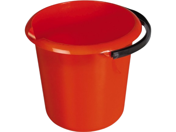 Kbelík 10l červený