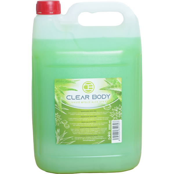Clear Body tekuté mýdlo 5l Aloe Vera