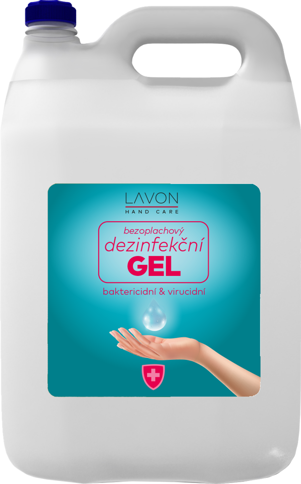 LAVON bezoplachový dezinfekční gel 5l
