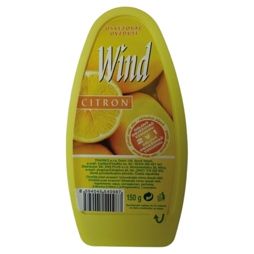 Wind vanička Citron 150ml osvěžovač Hlubna