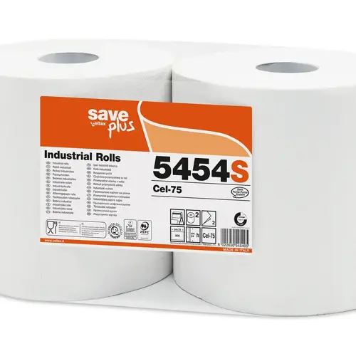 Průmyslová papírová utěrka CELTEX S-Plus 800, šířka 24cm - 2ks