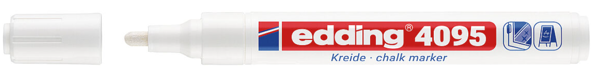 Edding Popisovač křídový 4095 - bílý