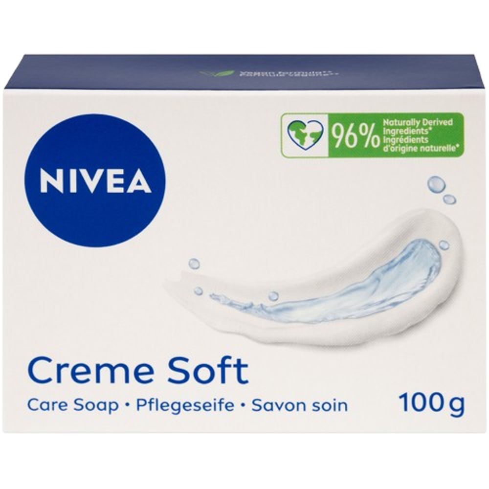 NIVEA tuhé mýdlo 100g Creme soft