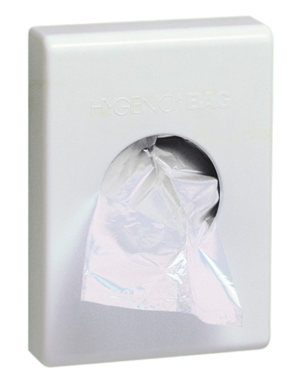 Zásobník hygienických sáčků bílý plast H2