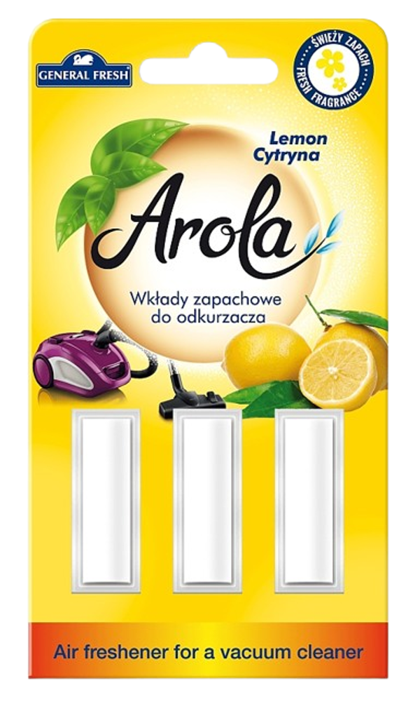 Vůně do vysavače GF váleček Lemon 3ks