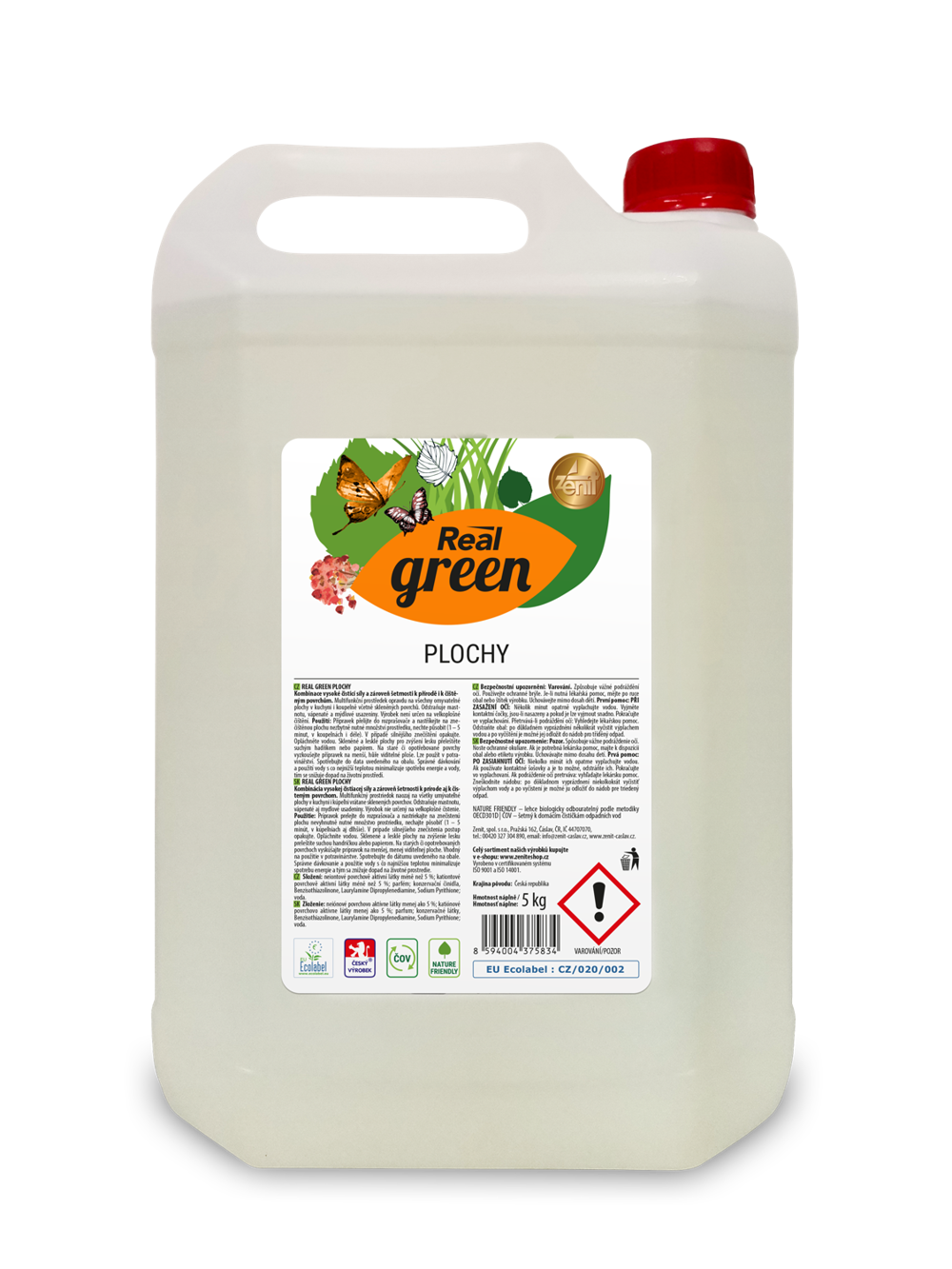 Real green 5kg plochy multifunkční