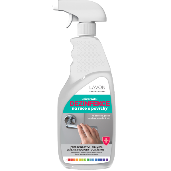 LAVON univerzální dezinfekce na ruce a povrchy 500ml
