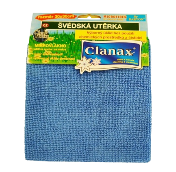 Švédská utěrka 30x30cm 205g/m2 Clanax