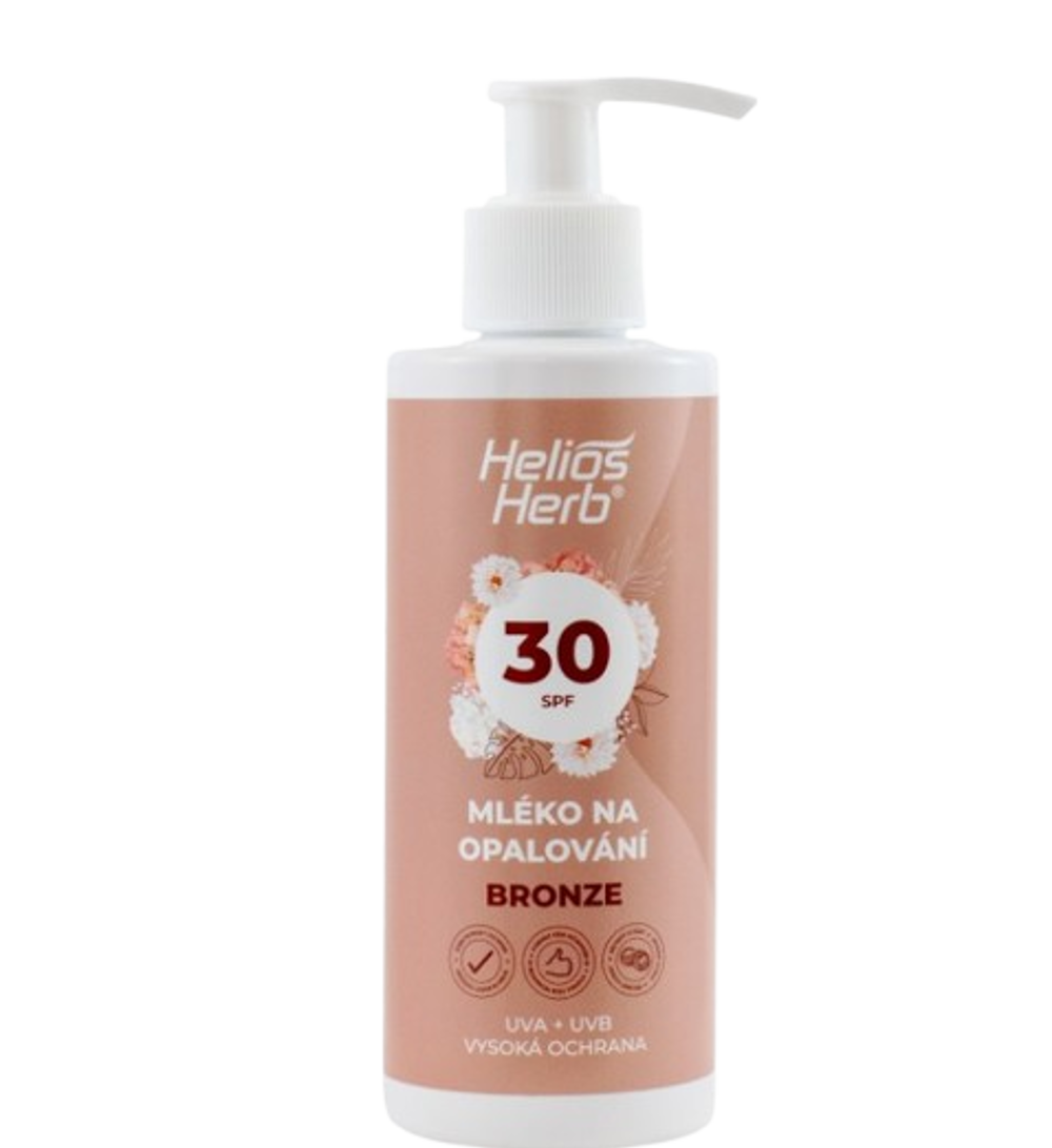 Helios Herb mléko na opalování OF 30 200ml
