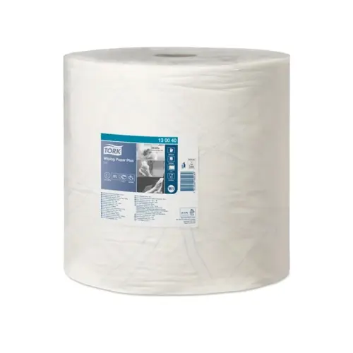 Průmyslová papírová utěrka Tork Advanced 420 velká role šířky 37cm bílá - 1ks