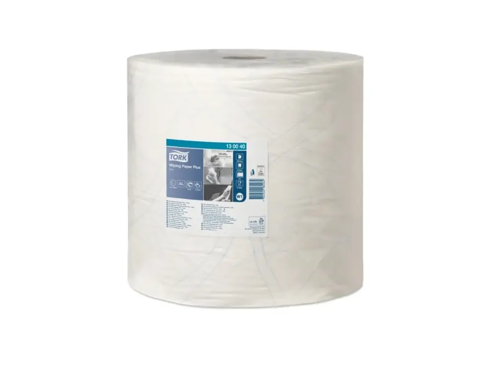 Průmyslová papírová utěrka Tork Advanced 420 velká role šířky 37cm bílá - 1ks