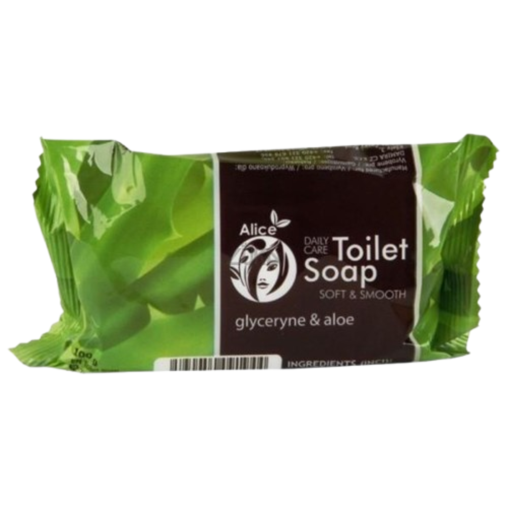 Alice toaletní mýdlo 100g Glyceryne&Aloe Vera