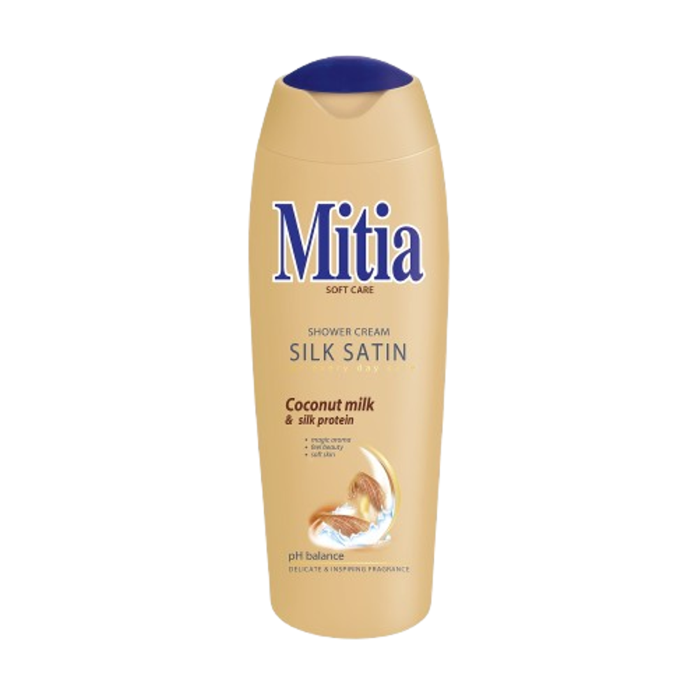 Mitia soft care sprchový krém 400ml Silk Satin