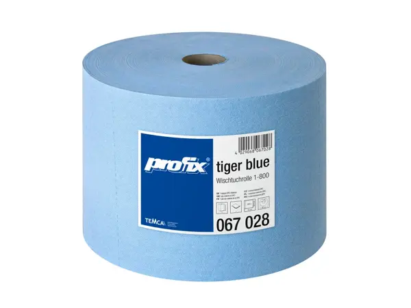 Průmyslová role TEMCA Profix tiger 800 modro-bílá - 1ks
