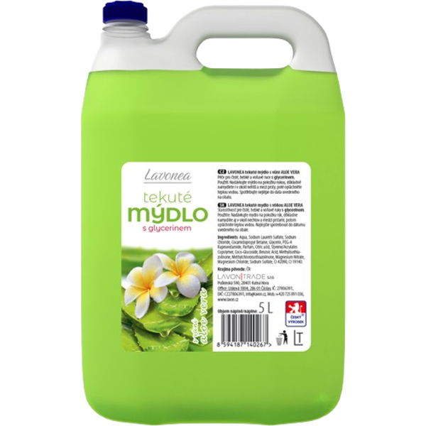 LAVONEA tekuté mýdlo 5l Aloe Vera