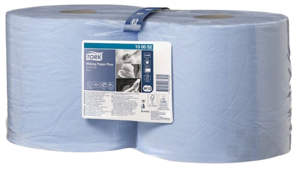 Utěrky TORK Advanced 420 Blue (2ks),2vr, 750útr.,šířka role 235mm,délka 255m