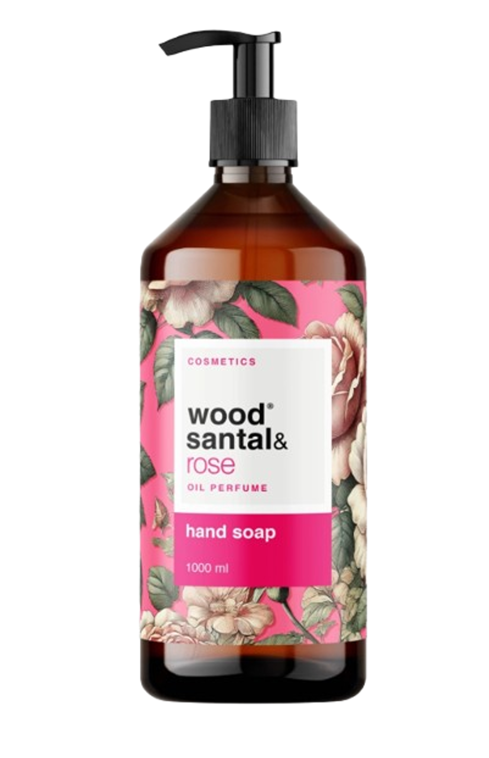 Wood Santal&Rose 1l tekuté mýdlo