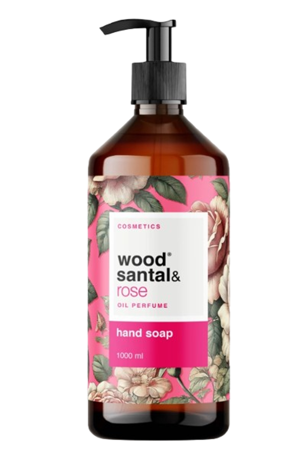 Wood Santal&Rose 1l tekuté mýdlo