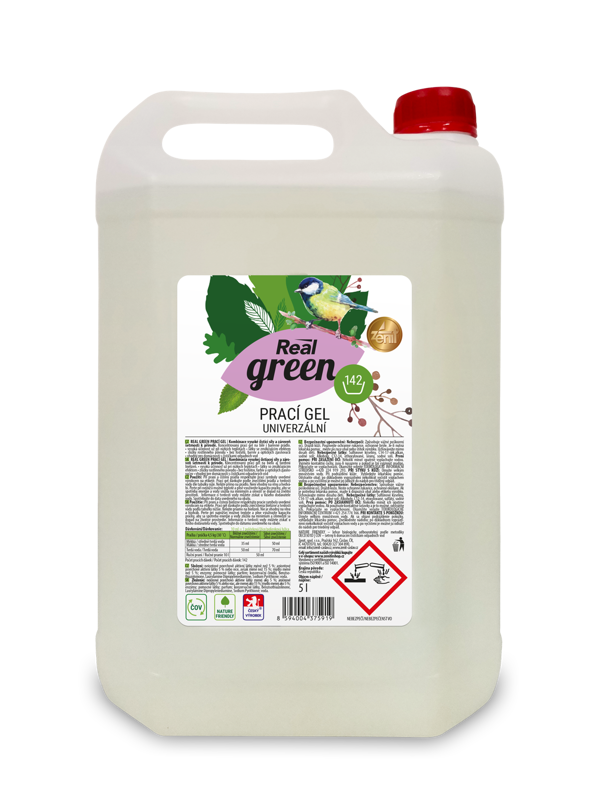 Real Green prací gel univerzální 5l